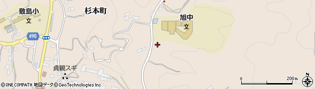 愛知県豊田市杉本町（辻）周辺の地図