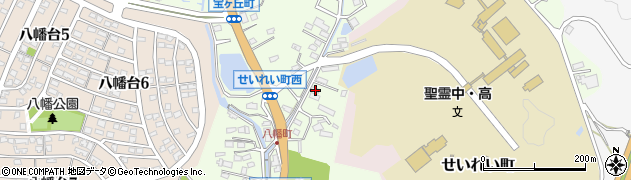 愛知県瀬戸市八幡町256周辺の地図