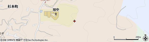 愛知県豊田市杉本町（大入洞）周辺の地図