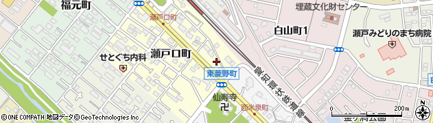 愛知県瀬戸市瀬戸口町60周辺の地図
