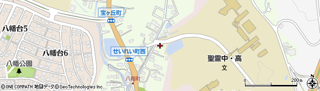 愛知県瀬戸市八幡町262周辺の地図