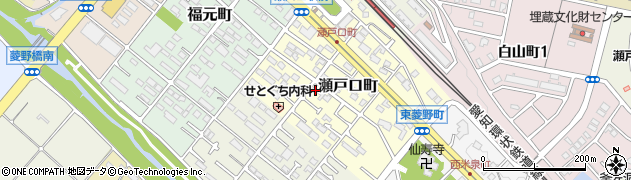 愛知県瀬戸市瀬戸口町152周辺の地図