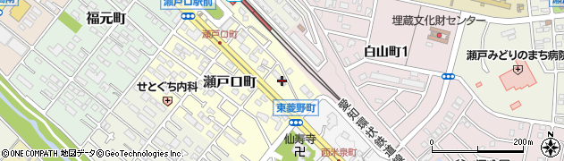 愛知県瀬戸市瀬戸口町54周辺の地図