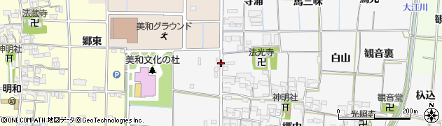 愛知県あま市花正（郷西）周辺の地図