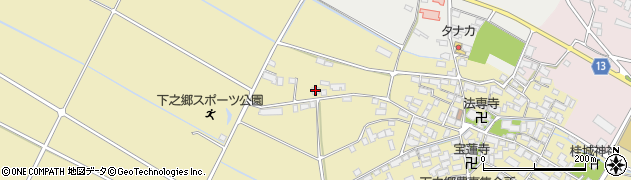 滋賀県犬上郡甲良町下之郷1084周辺の地図