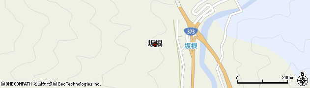 岡山県西粟倉村（英田郡）坂根周辺の地図