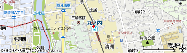 丸ノ内駅周辺の地図