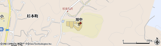 愛知県豊田市杉本町羽根周辺の地図