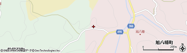 愛知県豊田市旭八幡町（森上）周辺の地図