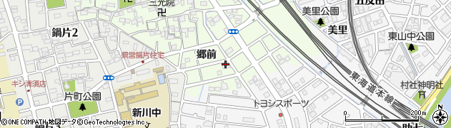 ＪＡ西春日井新川周辺の地図