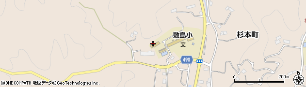 愛知県豊田市杉本町三斗成周辺の地図