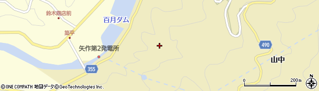 愛知県豊田市市平町長洞周辺の地図