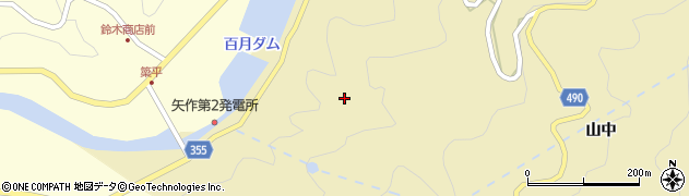 愛知県豊田市市平町（長洞）周辺の地図