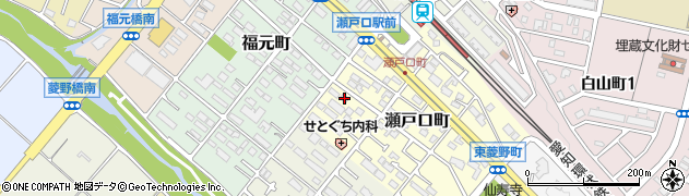 愛知県瀬戸市瀬戸口町133周辺の地図