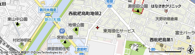 東海理化サービス株式会社　自動車修理工場周辺の地図