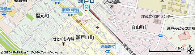 愛知県瀬戸市瀬戸口町49周辺の地図