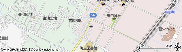 滋賀県犬上郡豊郷町四十九院881周辺の地図
