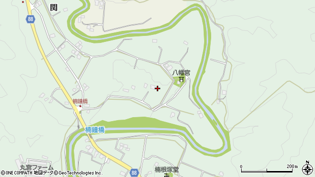 〒299-1734 千葉県富津市関の地図