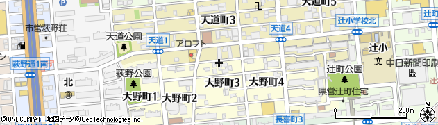 愛知県名古屋市北区大野町3丁目23周辺の地図