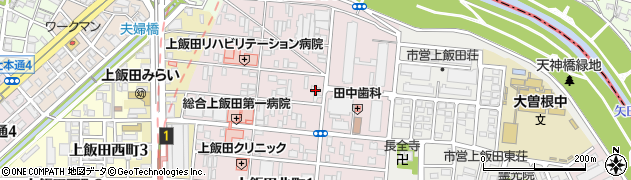 愛知県名古屋市北区上飯田北町3丁目26周辺の地図