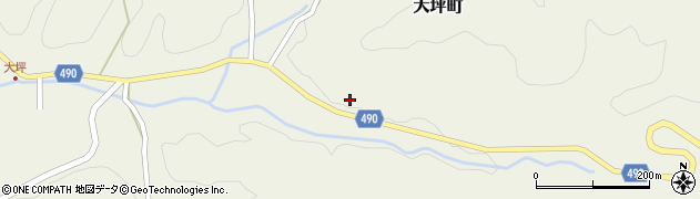 愛知県豊田市大坪町中屋周辺の地図