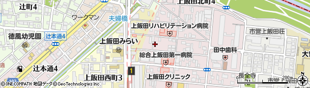 愛知県名古屋市北区上飯田北町3丁目6周辺の地図