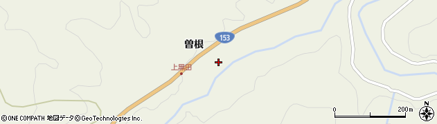 愛知県豊田市黒田町（豊ケ口）周辺の地図