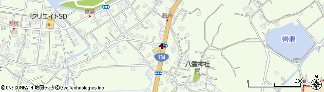 長井周辺の地図