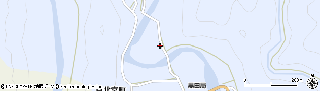京都府京都市右京区京北宮町黒野周辺の地図