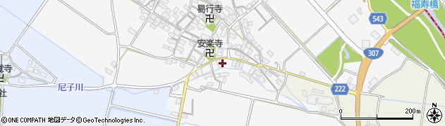 和晃運輸株式会社　滋賀出張所周辺の地図