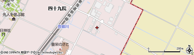 滋賀県犬上郡豊郷町四十九院1200周辺の地図