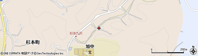愛知県豊田市杉本町（南）周辺の地図