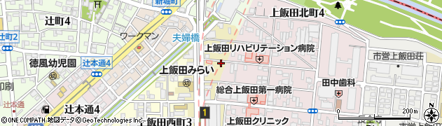名古屋市役所　緑政土木局上飯田自転車駐車場管理事務所周辺の地図