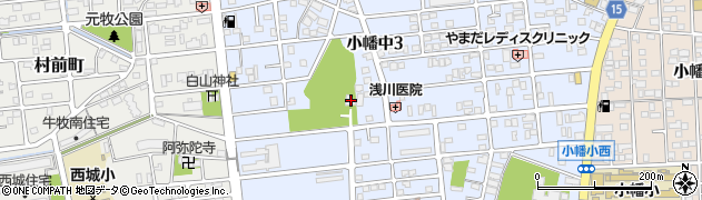生玉稲荷神社周辺の地図