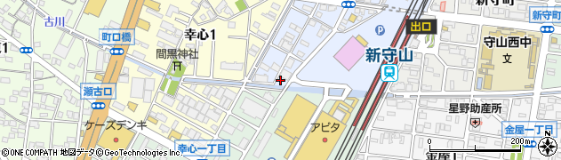 愛知県名古屋市守山区新守西1401周辺の地図