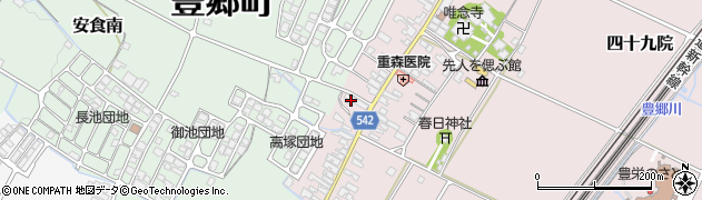 滋賀県犬上郡豊郷町四十九院969周辺の地図