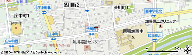 東濃信用金庫尾張旭支店周辺の地図