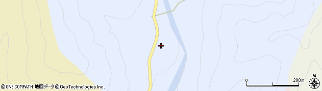 京都府京都市右京区京北小塩町（ヌグイ）周辺の地図