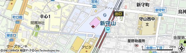 ごはんどき 新守山駅前店周辺の地図