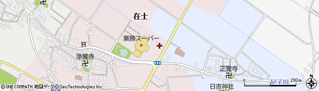 滋賀銀行甲良代理店 ＡＴＭ周辺の地図