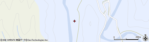 京都府京都市右京区京北宮町（下田野）周辺の地図