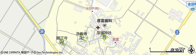 滋賀県彦根市彦富町1733周辺の地図