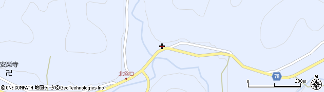 京都府南丹市日吉町佐々江（小太郎段）周辺の地図