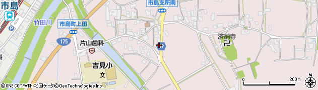 兵庫県丹波市市島町上田109周辺の地図
