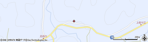 京都府南丹市日吉町佐々江（段田）周辺の地図