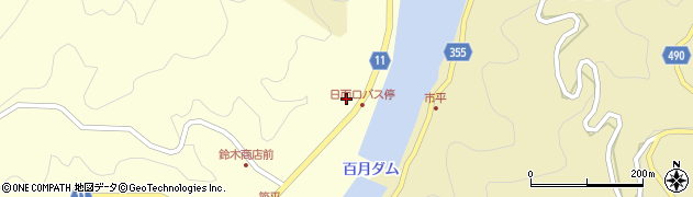 愛知県豊田市簗平町岩倉周辺の地図