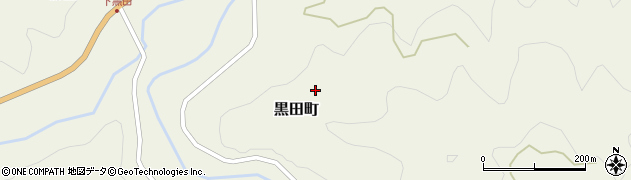 愛知県豊田市黒田町二本木周辺の地図