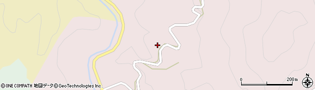 愛知県豊田市旭八幡町（後洞）周辺の地図
