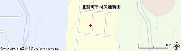 三重県いなべ市北勢町千司久連新田周辺の地図