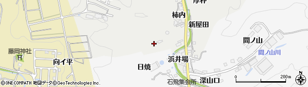 愛知県豊田市上渡合町問詰28周辺の地図
